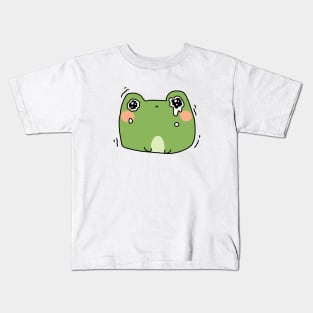 Stressed frog Kids T-Shirt